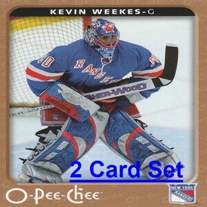 Kevin Weekes Hockey Card Collection